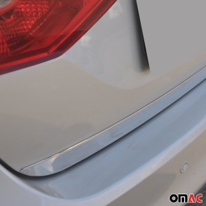 Ford Focus Tailgate Trim - Omac - S.Steel - Gloss Silver - '12-'14
